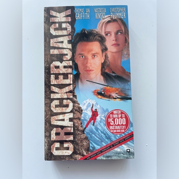 Crackerjack - VHS Screener - 1994 - Thomas Ian Griffith Rare Promo Demo VHS Tape - Picture 1 of 3